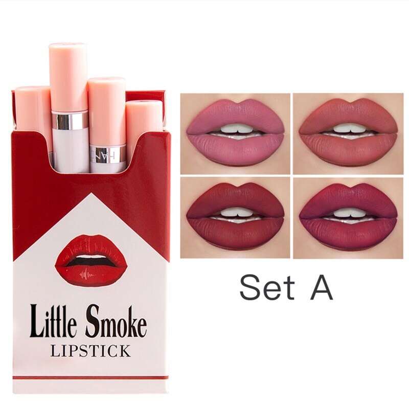 4PCS/Set Creative Cigarette Lipstick