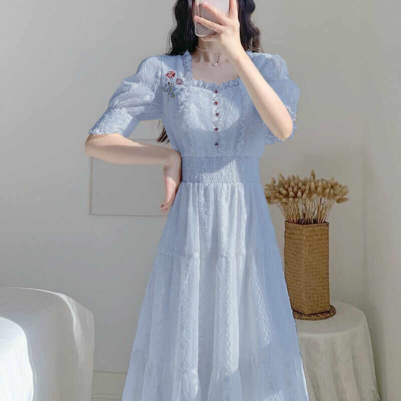 Niche Fairy Lace Dress