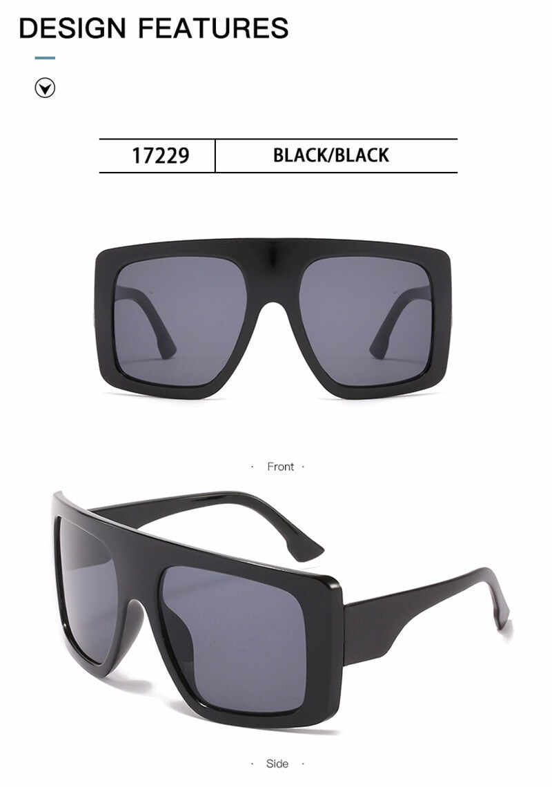 Luxury Oversized Square-Framed Sunglasses