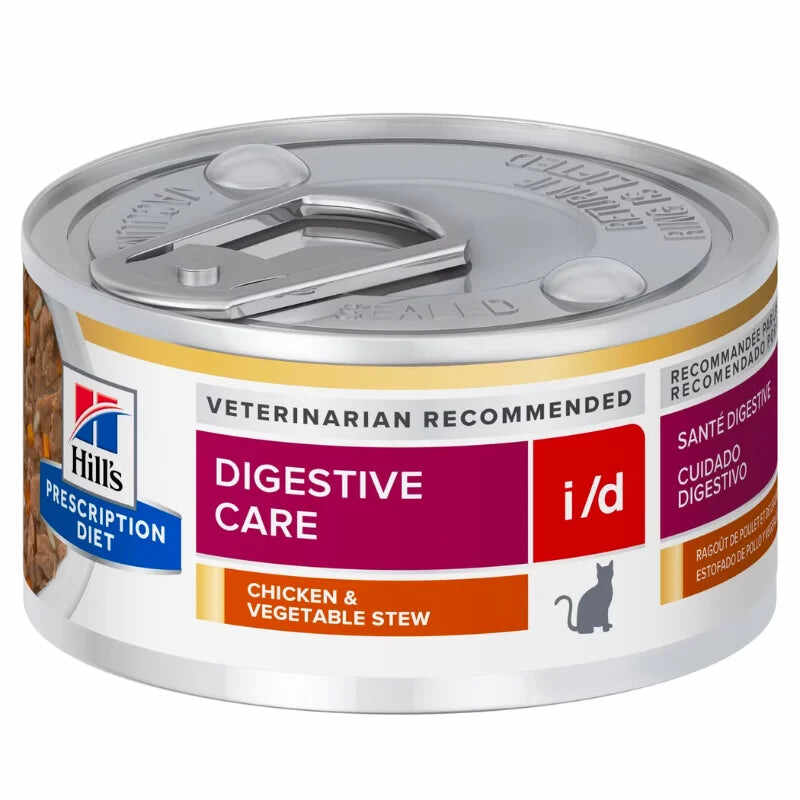 Hill's Prescription Diet - Feline i/d Digestive Care Chicken & Vegetable Stew 2.9oz