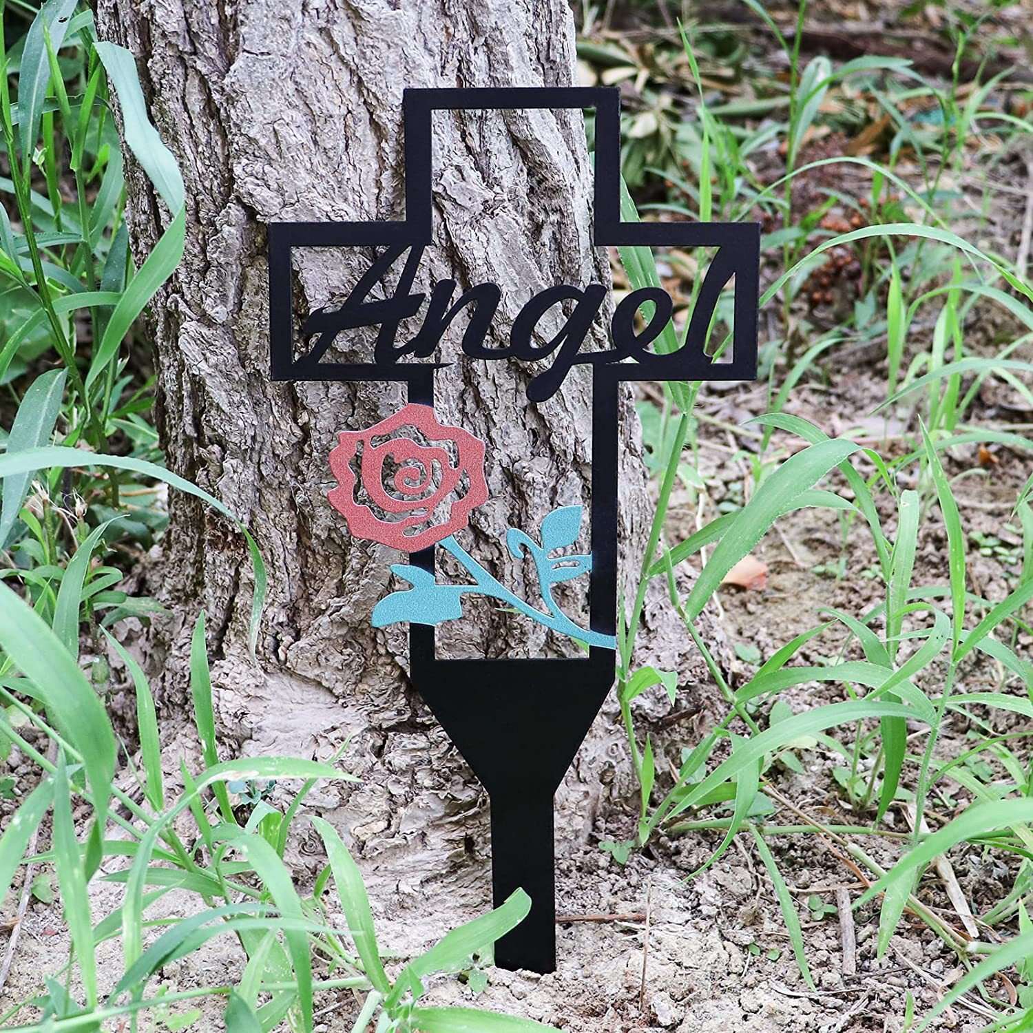 Hot Sale - Cemetery Memorial Cross Stake for Parents