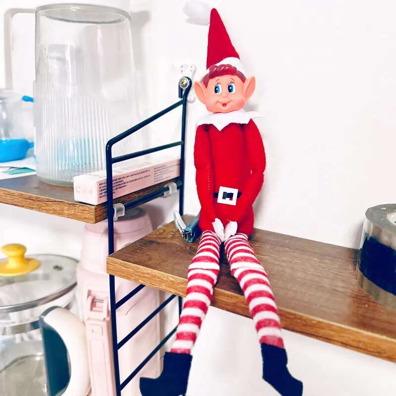 Vibrant Elf on the Shelf