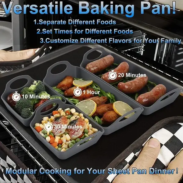 🔥Silicone Baking Sheet Pan Dividers