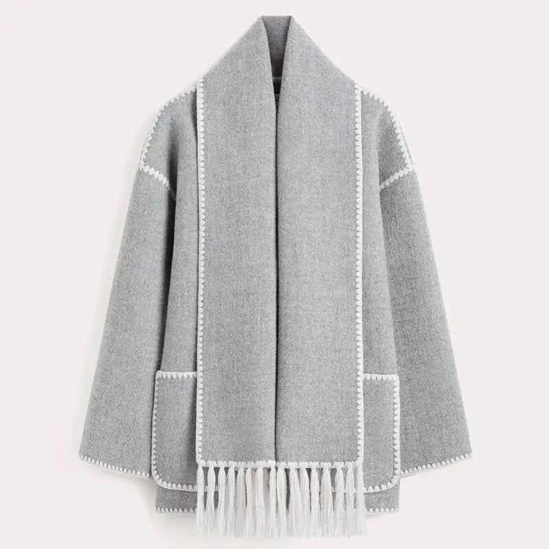 Coat & Scarf, Your Perfect Elegance and Charm- Buy2get10%off