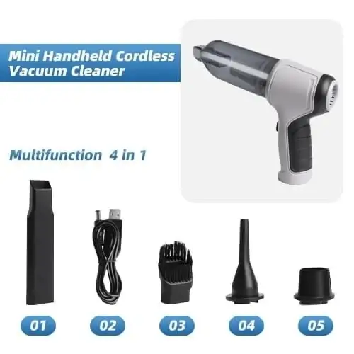 🔥Last Day Promotion 50% OFF - Wireless Handheld Car Vacuum Cleaner🔥BUY 2 GET EXTRA 10% OFF & FREE SHIPPING NOW!!!