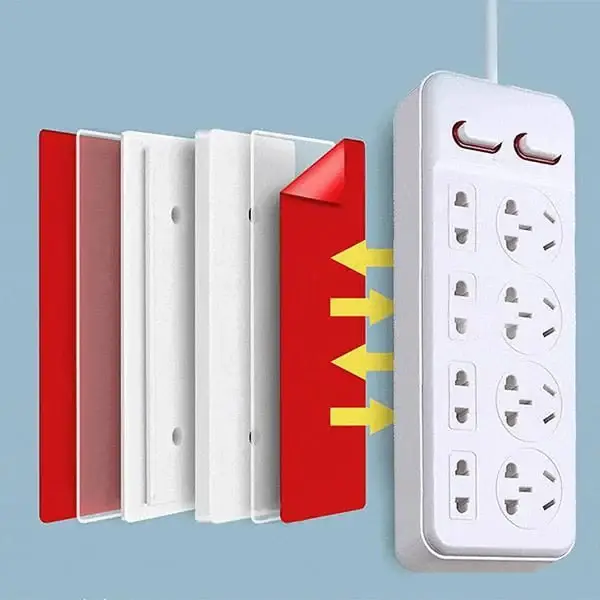 (🔥Last Day Promotion-48%OFF) Adhesive Punch-free Socket Holder (👍Buy 4 get 6 Free)