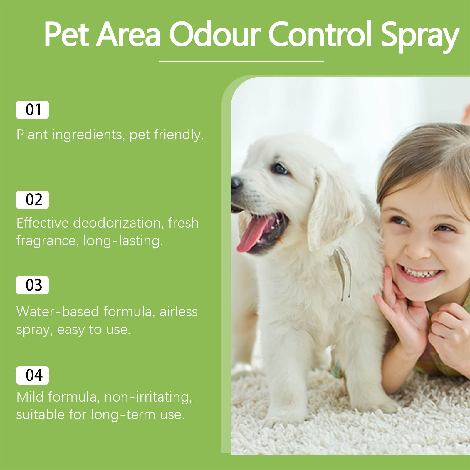 Pet Area Odour Control Spray