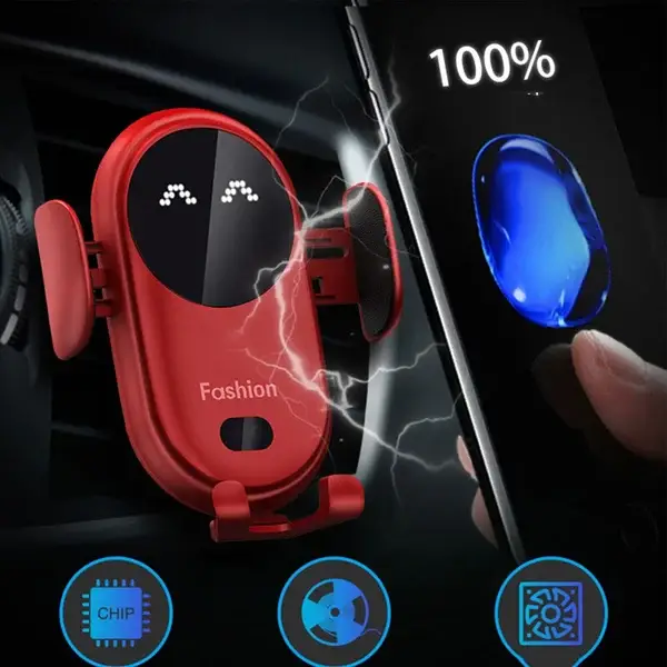 [NEW ARRIVAL] Smart Car Wireless Charger Phone Holder