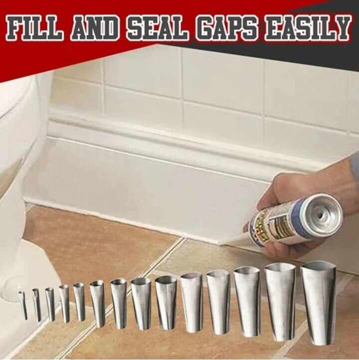 50% OFF TODAY ONLY - Reusable Caulking Nozzle Applicator Finishing Tool