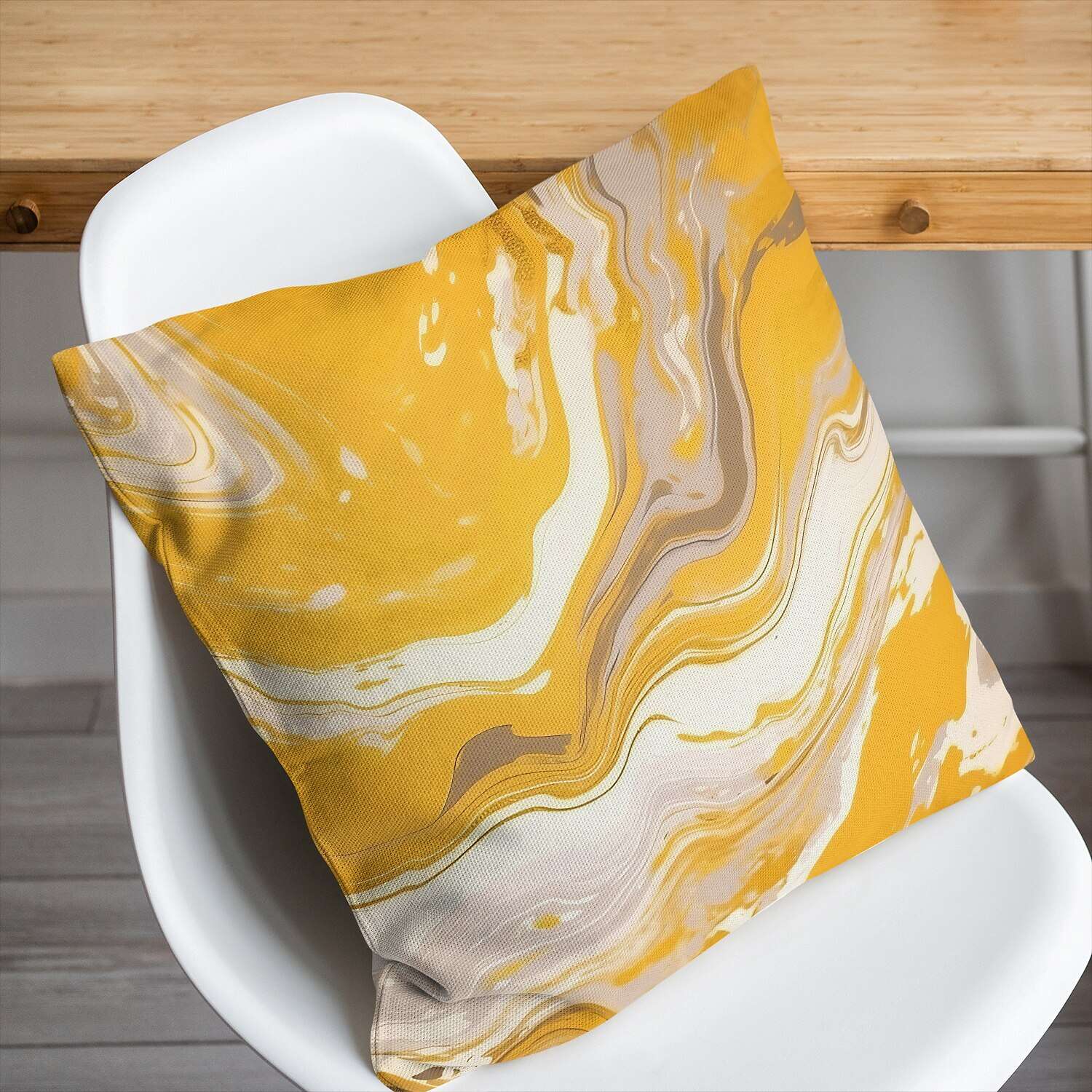 Abstract Marble Pattern Pillow Cover 1PC