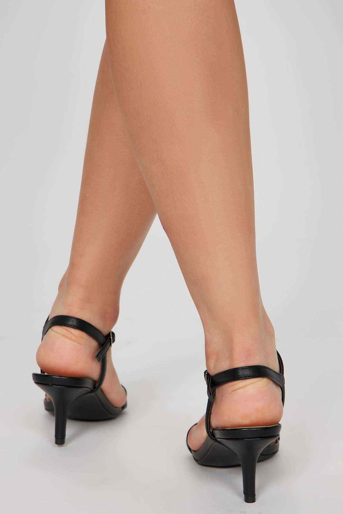 Tiana Heeled Sandals   Black