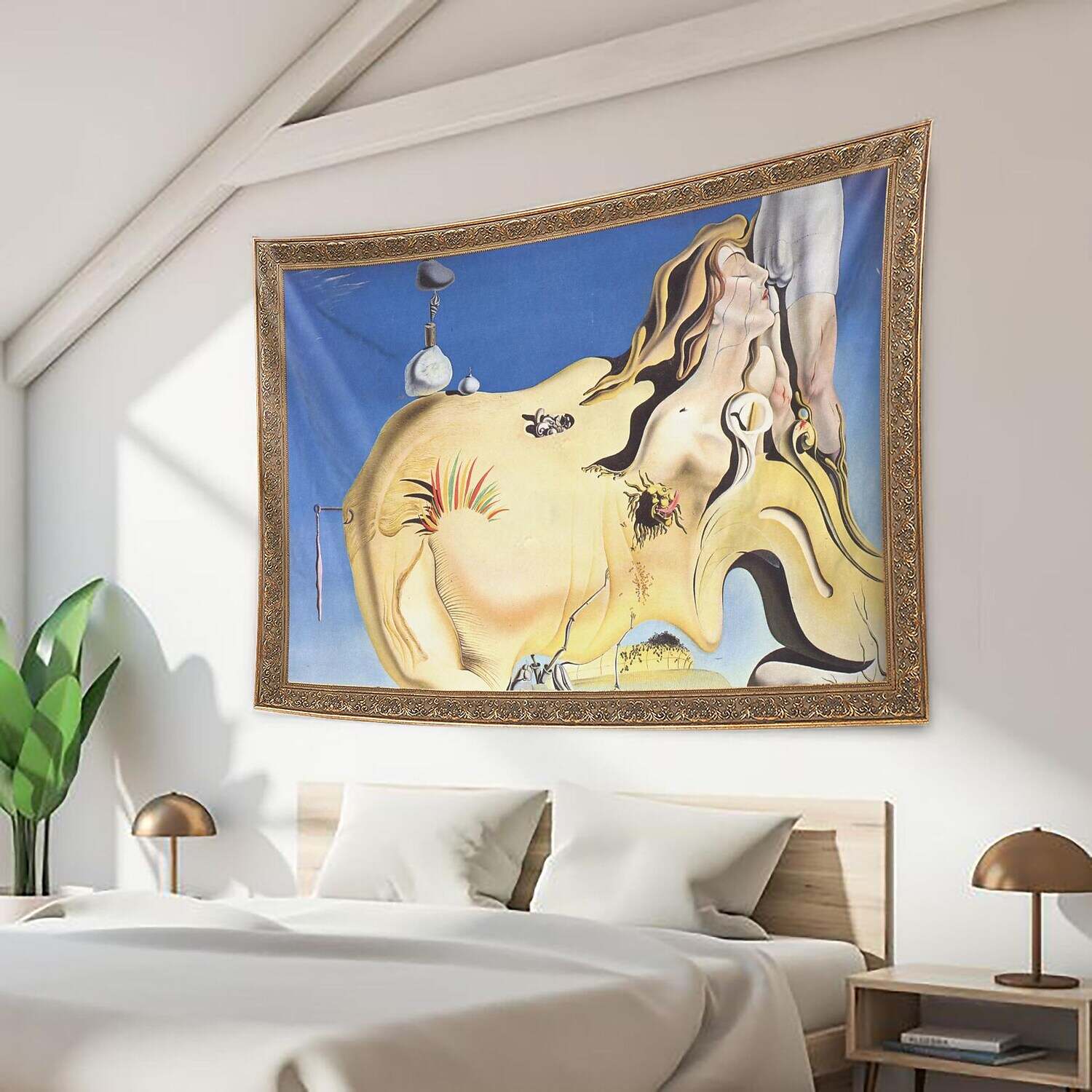 Dali Famous Painting Wall Tapestry Art Decor