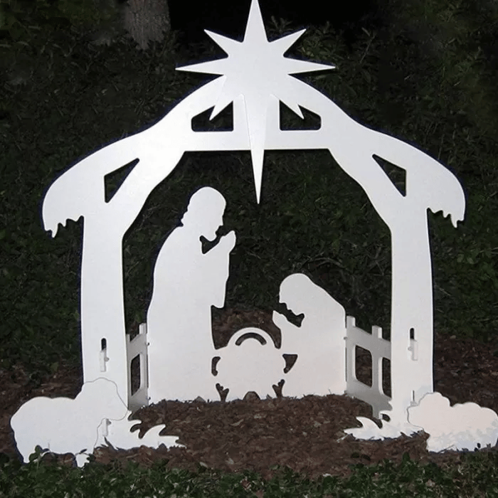 Holy Night Outdoor Nativity Set