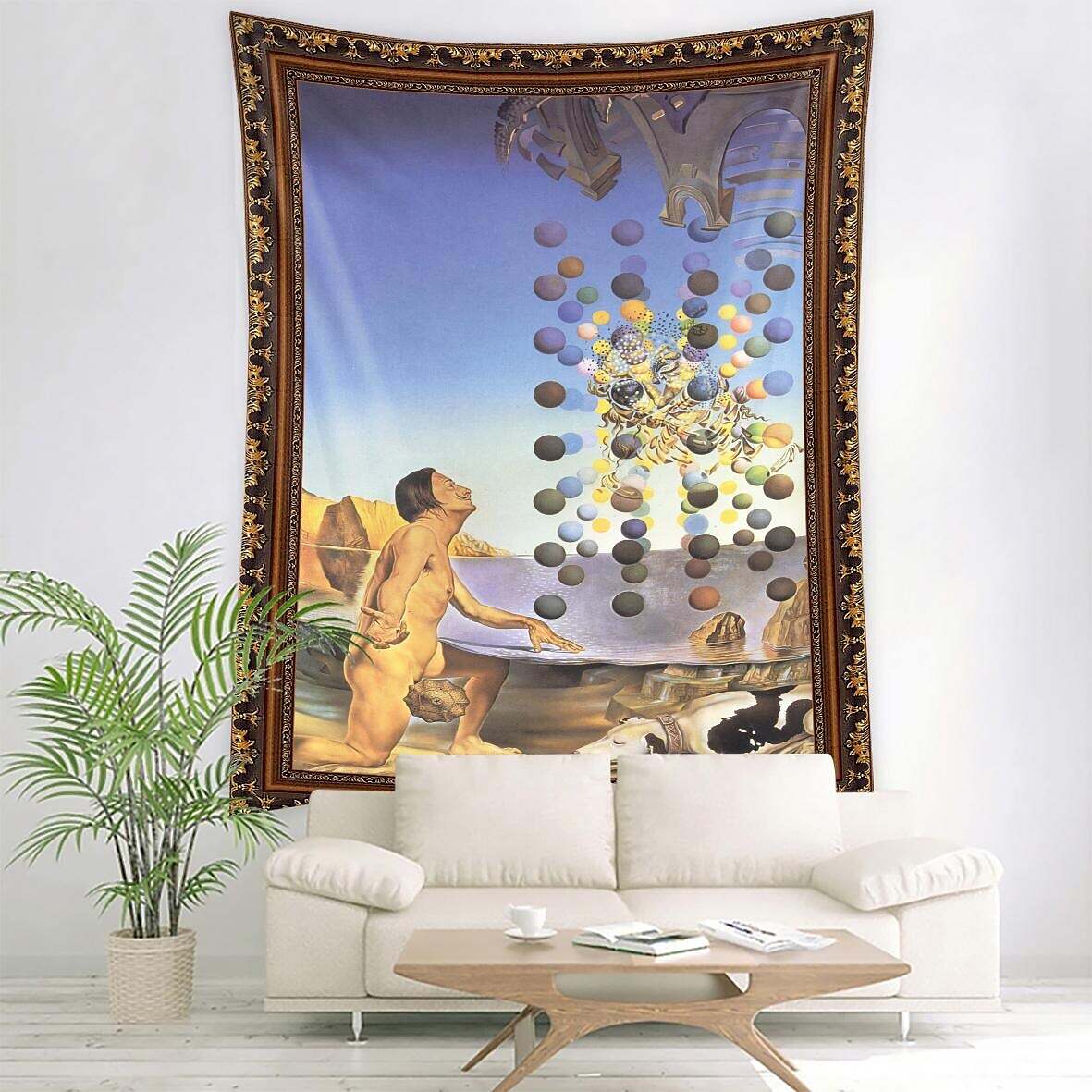 Dali Famous Painting Wall Tapestry Art Decor