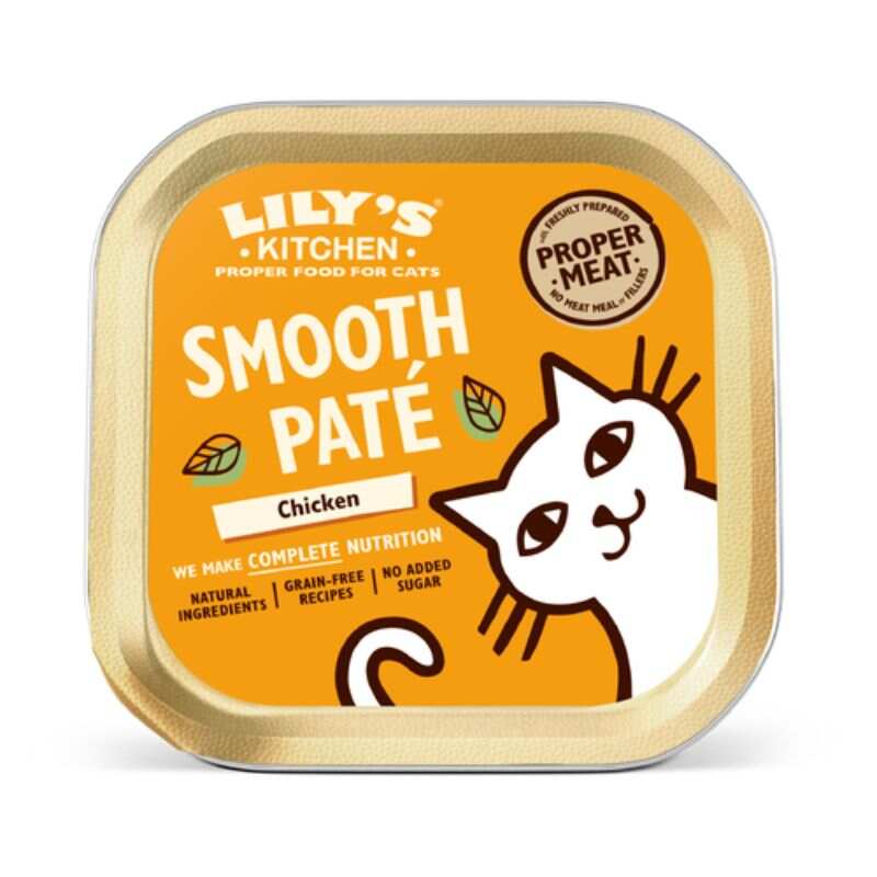 Lily's Kitchen - Wet Food For Cats - Chicken Paté 85g