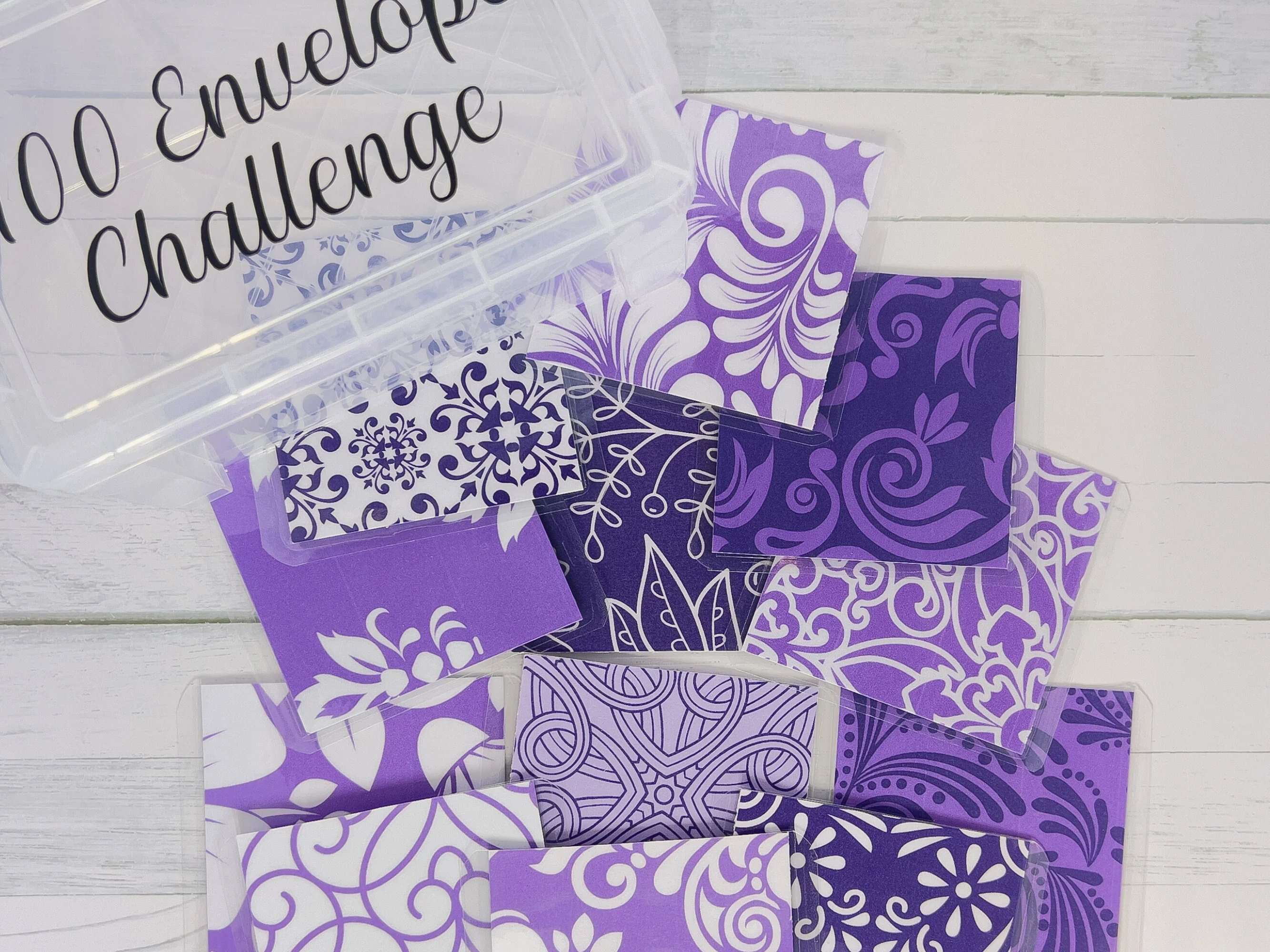 100 Envelope Challenge Box Set|Easy And fun Way To Save $5,050