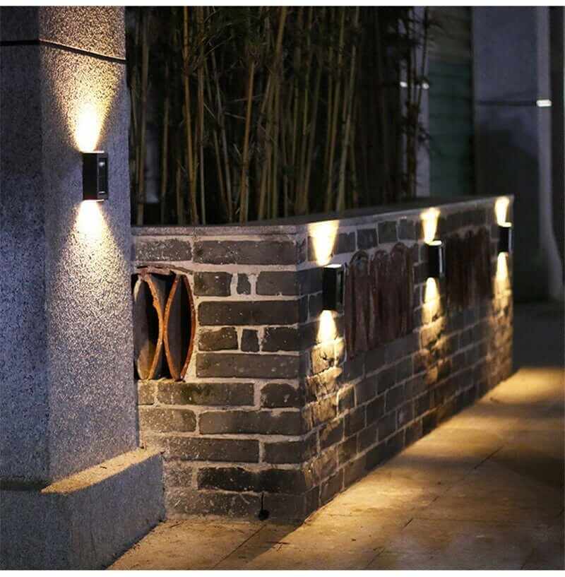 Waterproof Solar Powered Outdoor Patio Wall Decor LightBUY MORE SAVE MORE