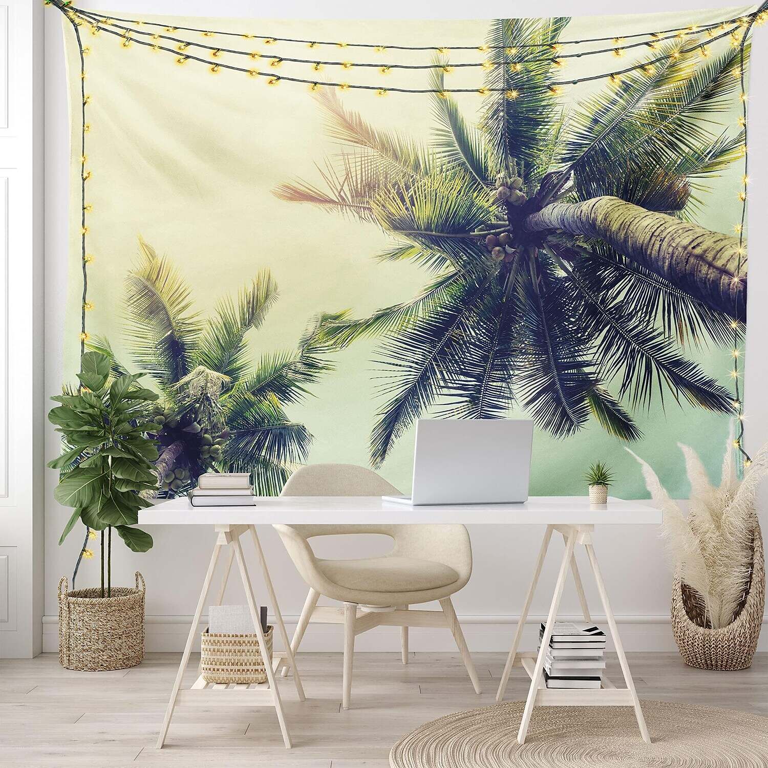 Beach Theme Wall Tapestry Art Decor Photograph Backdrop