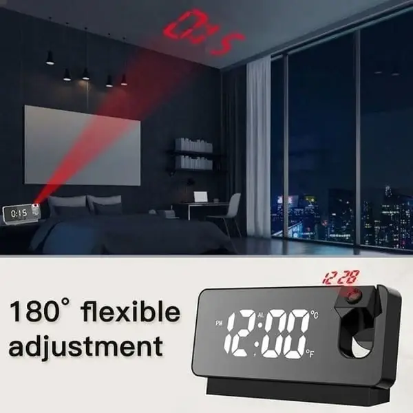 Mirror Projection Alarm Clock⏰ (BUY 2 GET FREE SHIPPING)