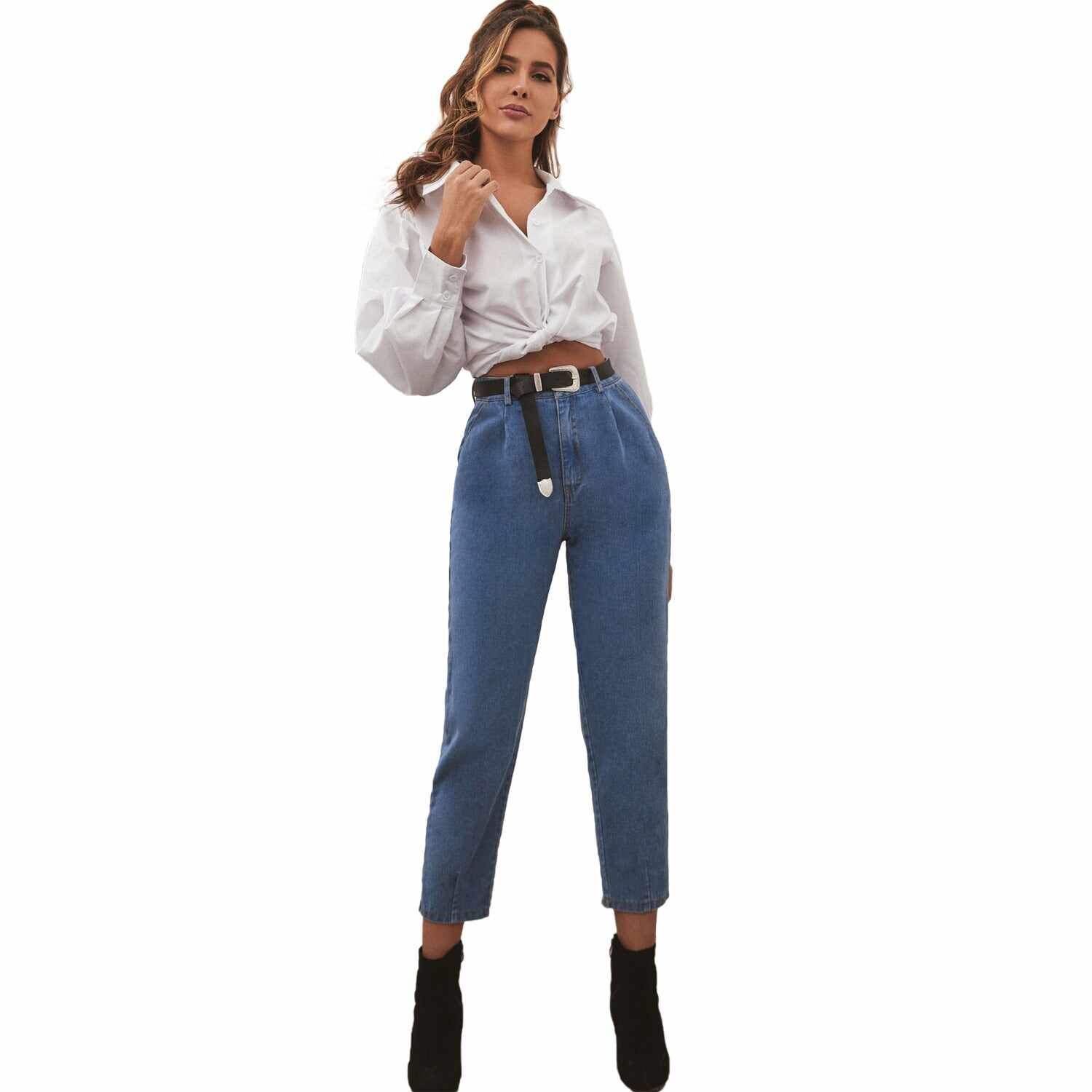 Ladies Denim Trousers