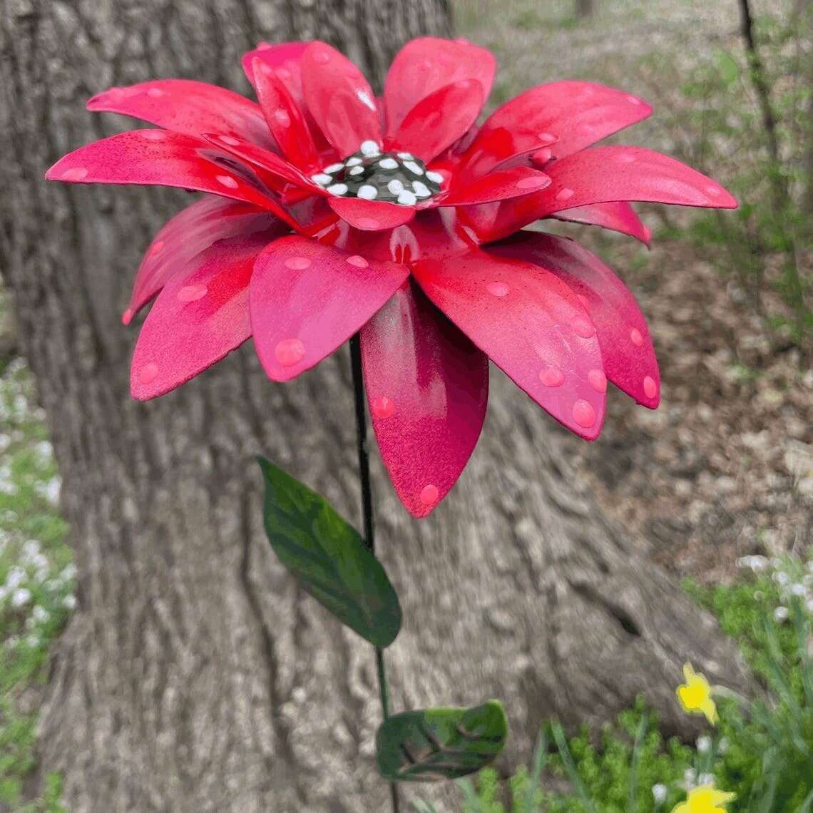 Spring Sales -47%OFFMetal Flowers Garden Stakes