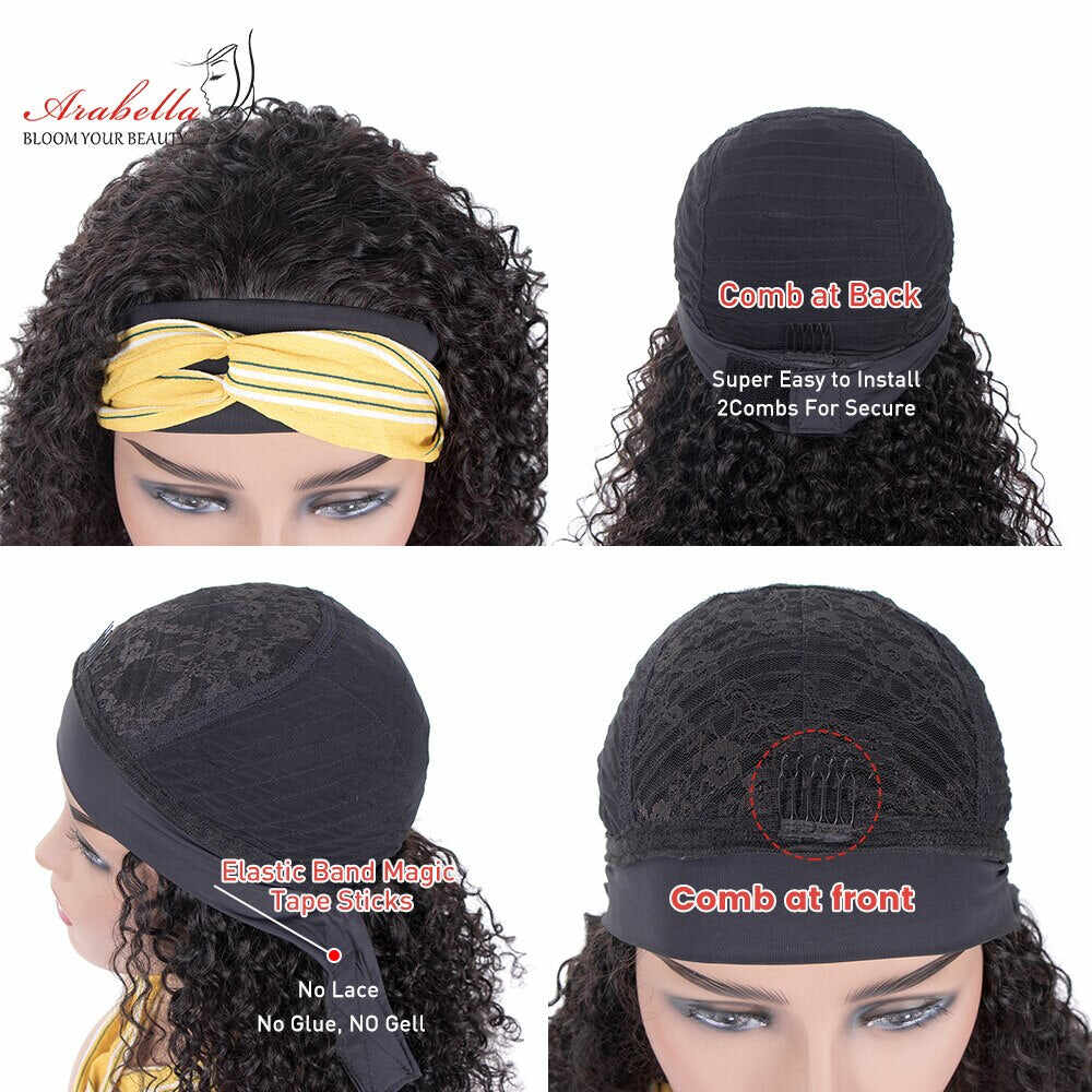 Headband 100% Human Hair