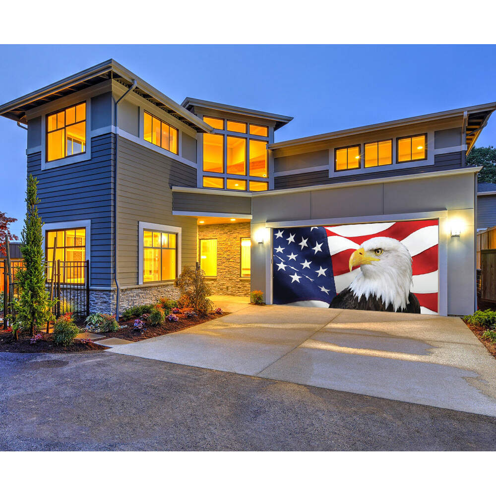 Patriotic Garage Door Mural