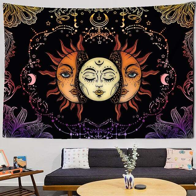 Tarot Divination Wall Tapestry Art Decor