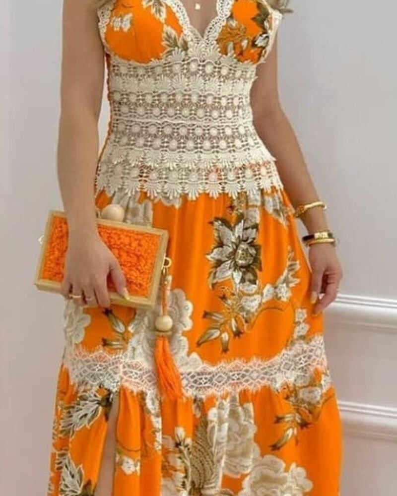 Vacation Dresses Women Floral Print