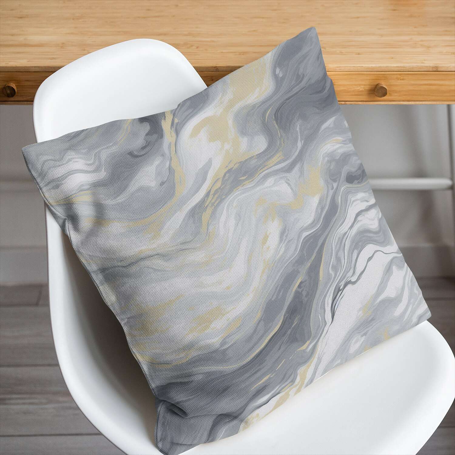 Abstract Marble Pattern Pillow Cover 1PC