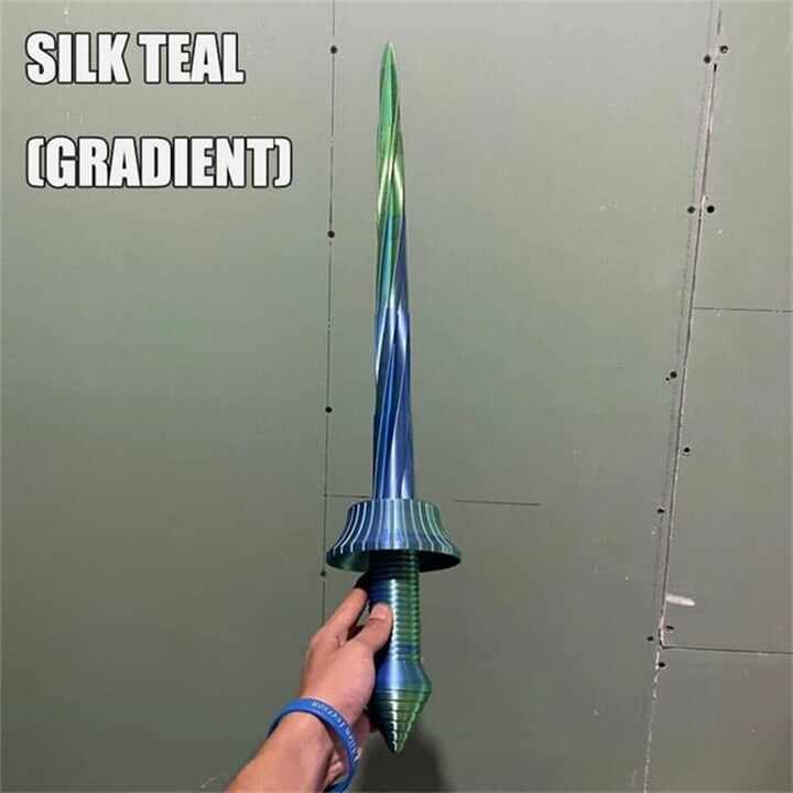 3D Printing Retractable Sword Toy Decoration