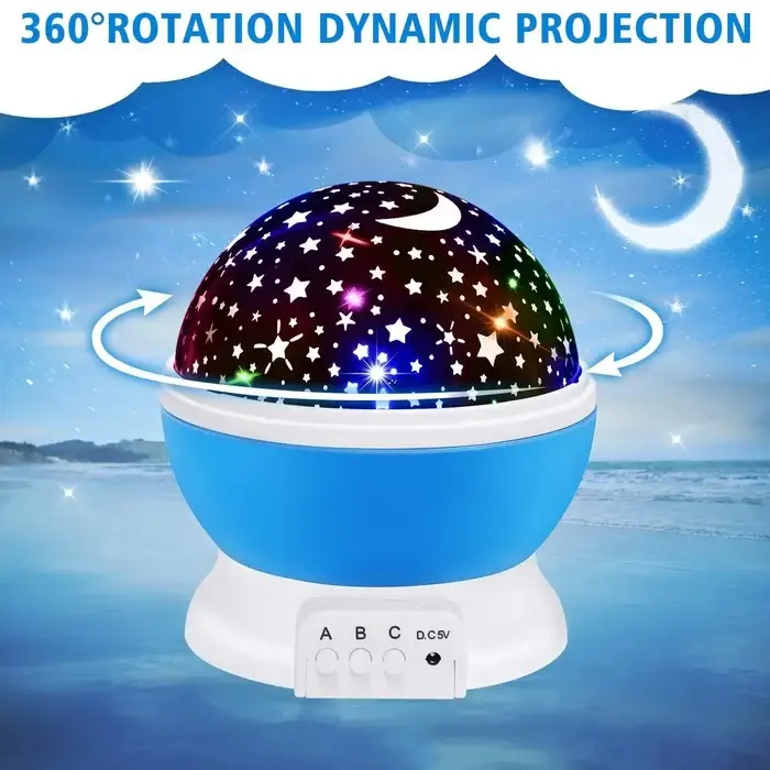 🔥🔥2023 Hot Sale - 49% OFF🎁Star Master Dream Color Changing Rotating Projection Lamp