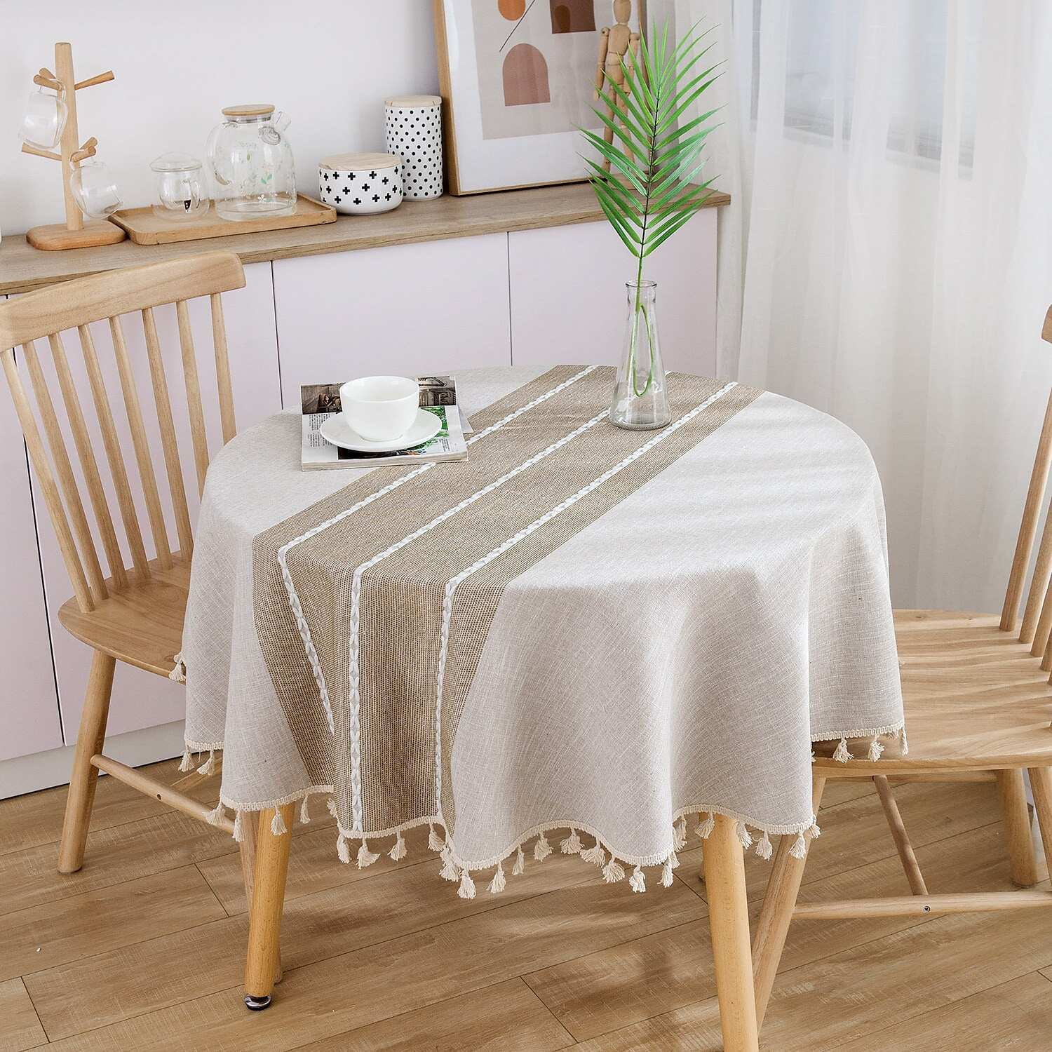 Pastoral Tablecloth Cotton Linen Fabric Table Cloth