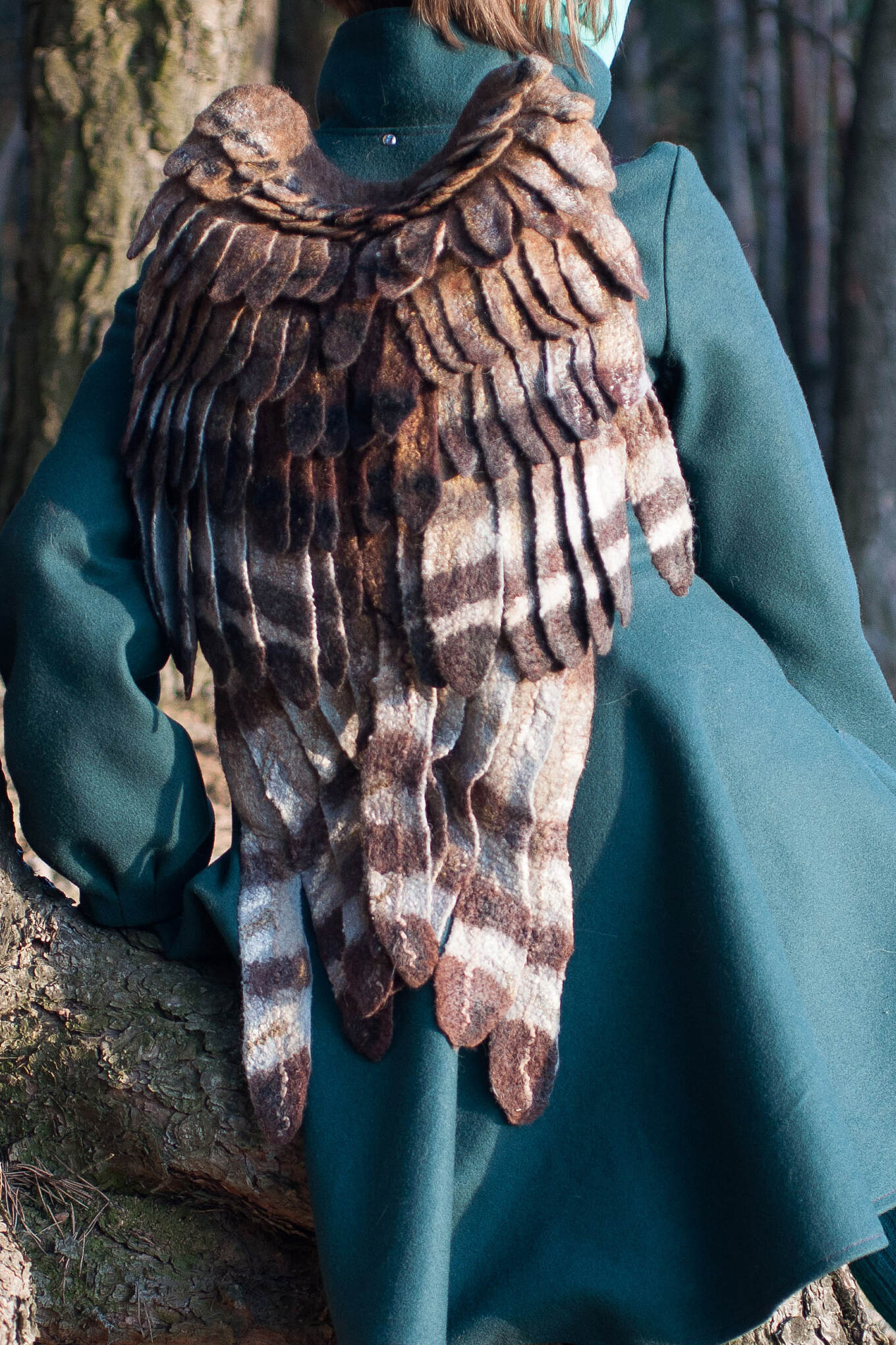 Winged Backpack, Eagle Owl Wings