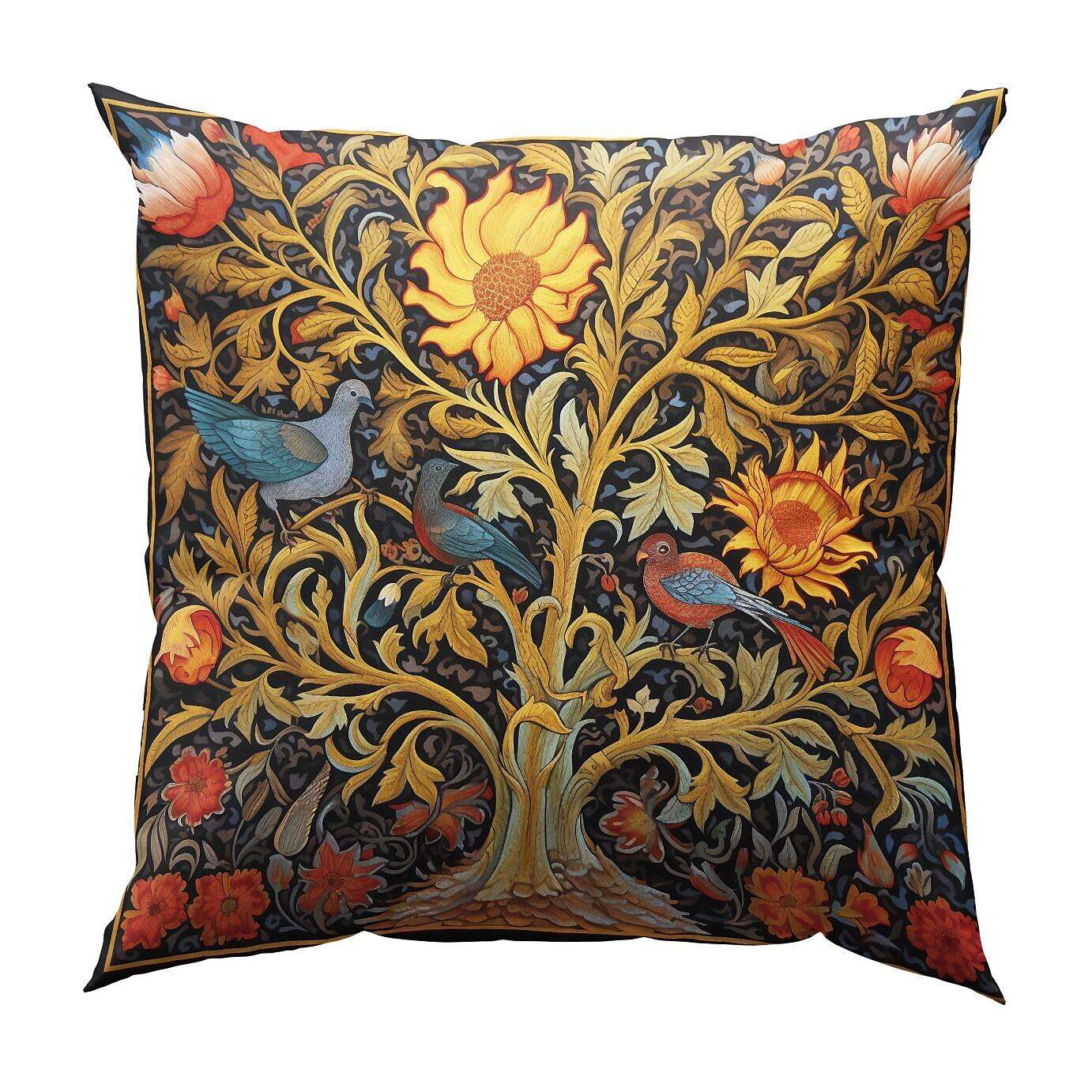 Tree of Life Double Side Pillow Cover 4PC Soft