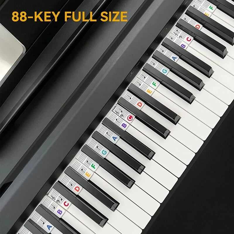 Last Day 77% OFF--Removable Piano Keyboard Note Labels