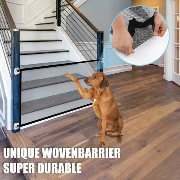 🔥Last Day Promotion 49% OFF🔥-Portable Kids & Pets Safety Door Guard-🐶Simple installation