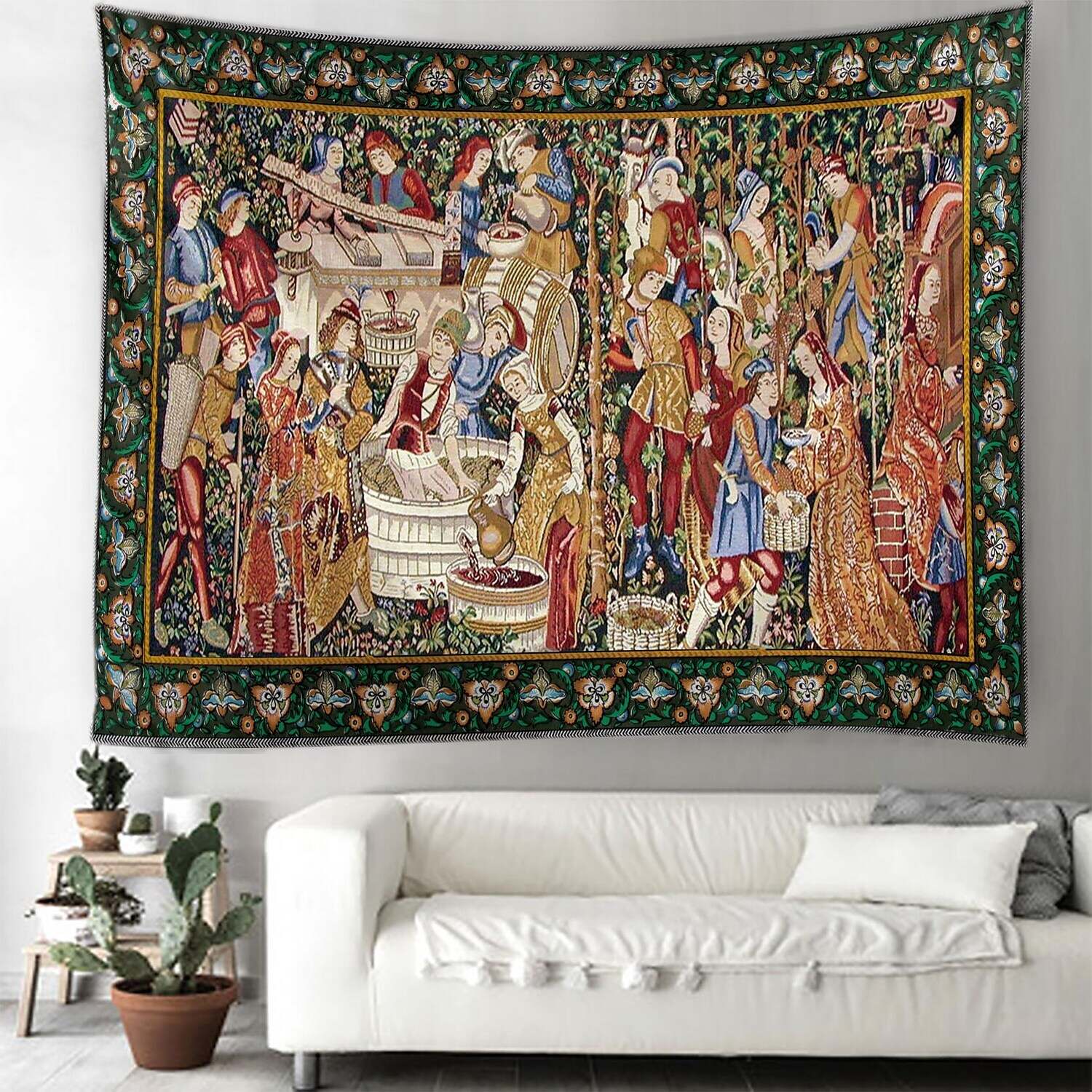 Medieval Wall Tapestry Art Decor