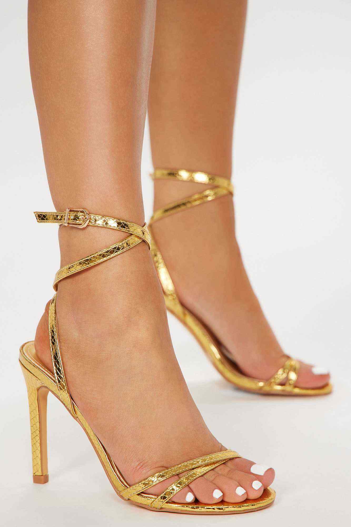 Mystical Dreamer Heeled Sandals   Gold