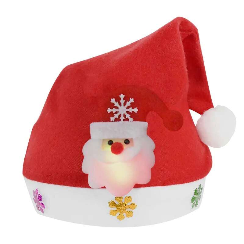 Early Christmas Sale 50% OFFChristmas Theme LED Beanies - Buy 4 Get 1 Free