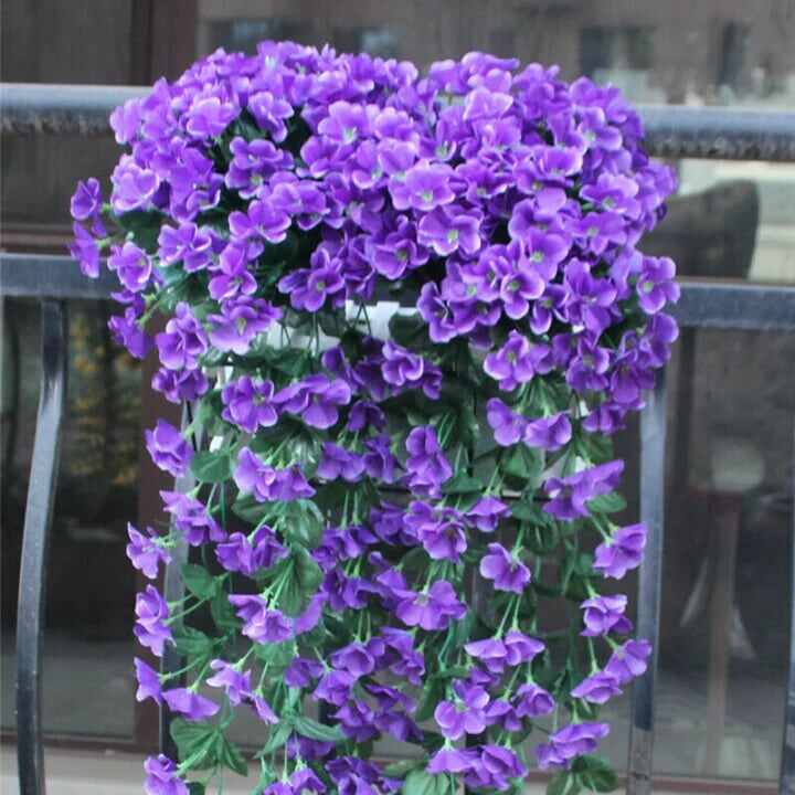 Vivid Artificial Hanging Orchid Bunch(Free shipping on orders over $39.99)