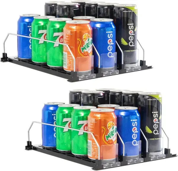 🍹Self-Pushing Drink Organizer for Fridge- 50% OFF