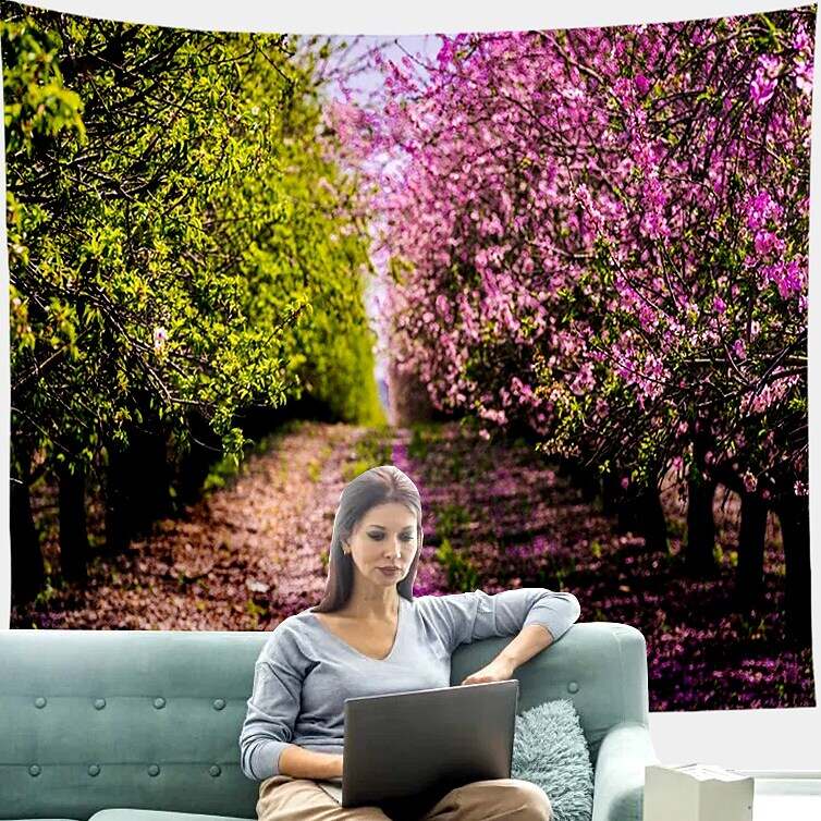 Landscape Forest Large Wall Tapestry Art Decor