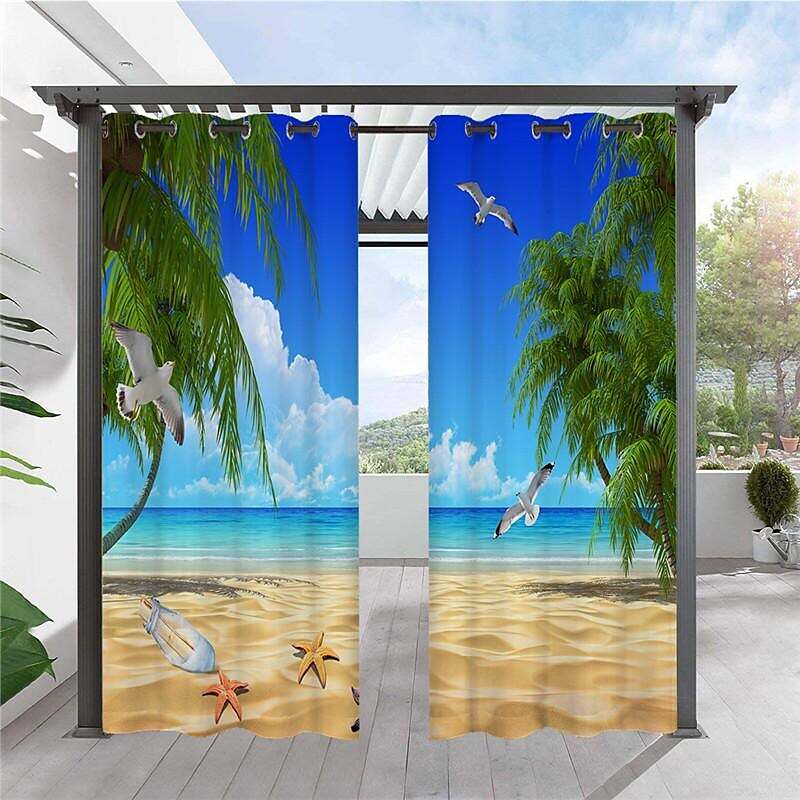 Waterproof Outdoor Curtain Privacy