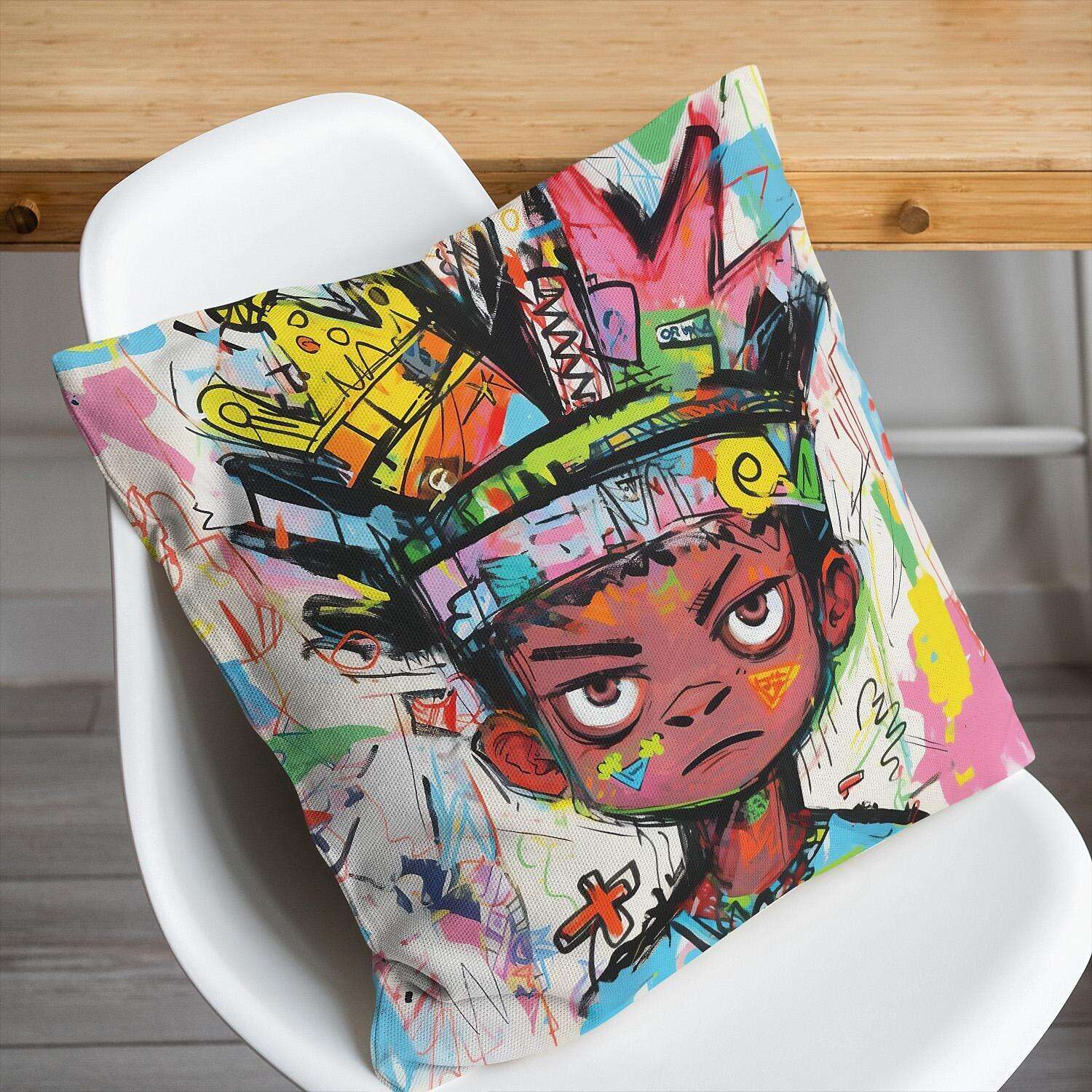 Graffiti Boy Pillow Cover 1PC