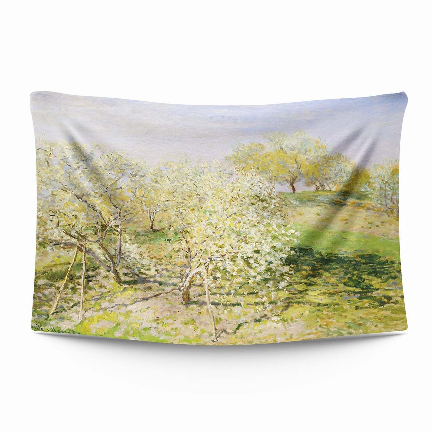 Oil Painting Floral Wall Tapestry Art Decor