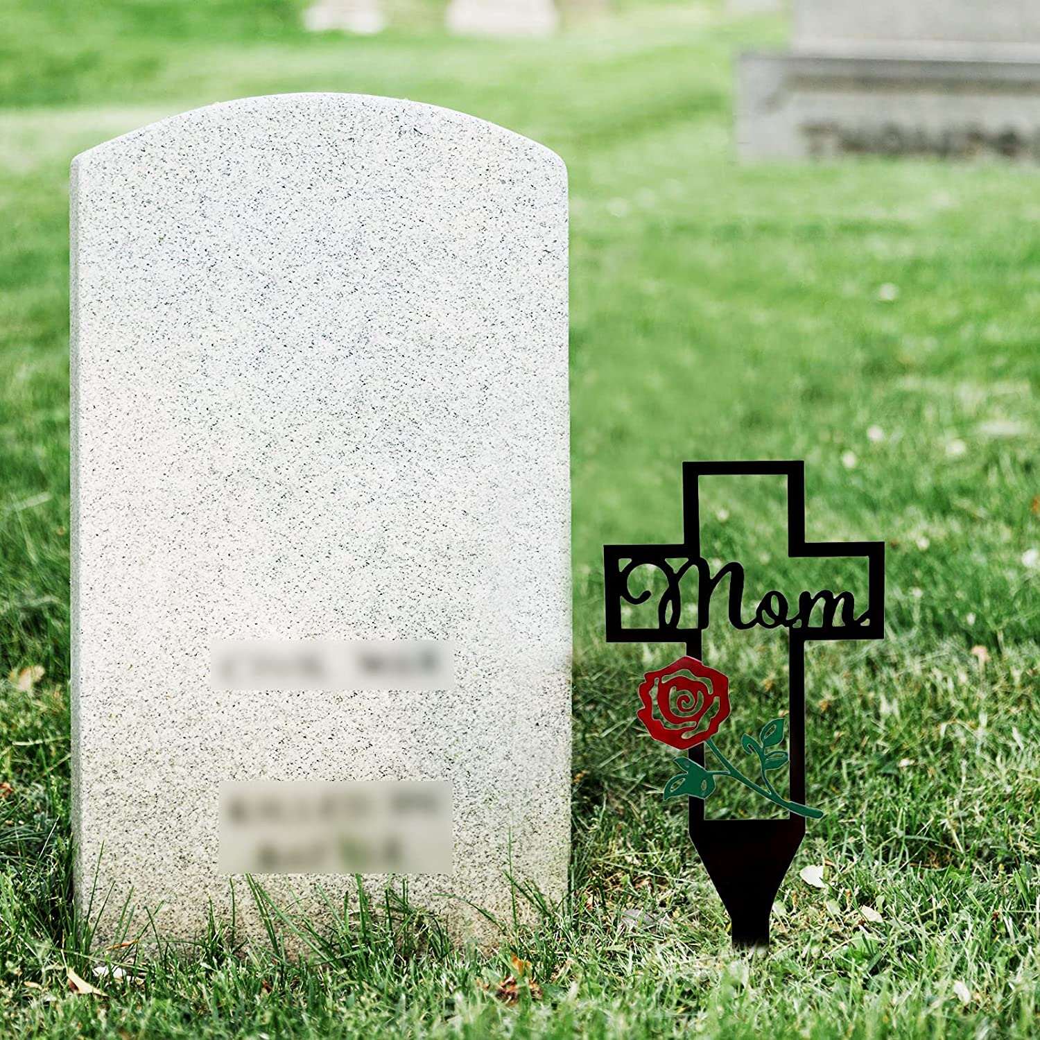 Hot Sale - Cemetery Memorial Cross Stake for Parents