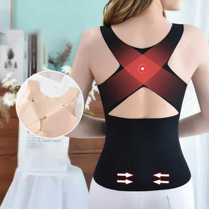 4-in-1 Waist Buttoned Bra Shapewear