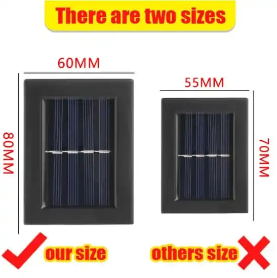 Waterproof Solar Powered Outdoor Patio Wall Decor LightBUY MORE SAVE MORE