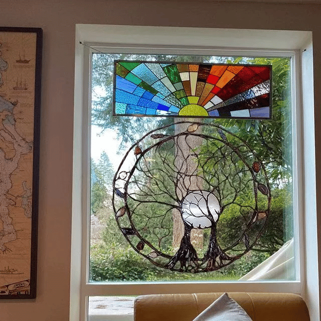 Mother's Day 49% OFF- Circle of Life Garden Wall Art, The Moon Huggers